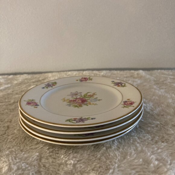 Royal Jackson "Deanna" 6-1/8" Bread & Butter Plates (4) - Picture 3 of 4
